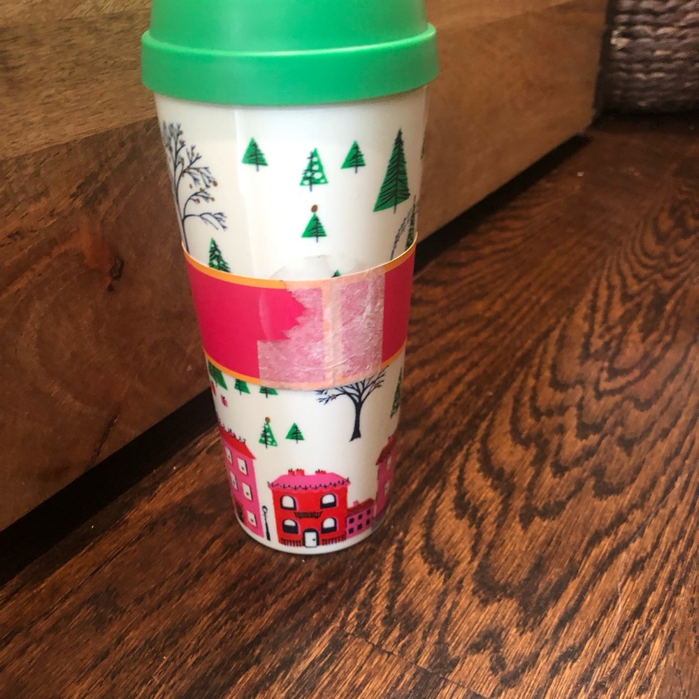 Kate Spade Holiday Gift Festive 16 oz Thermal Mug - Picture 5 of 7
